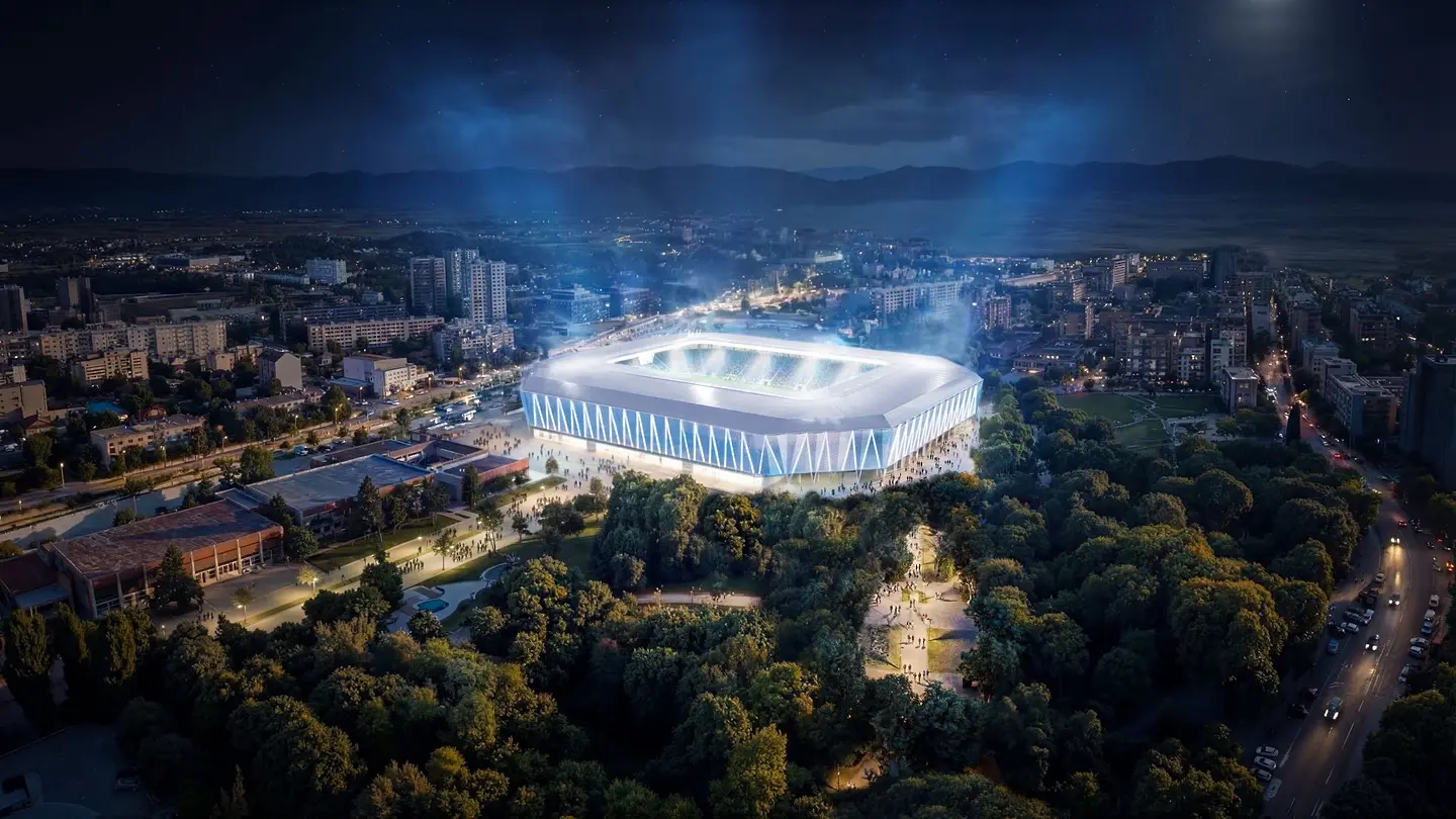 Левски и ИПА представиха концепцията за новия стадион „Георги Аспарухов“ / www.facebook.com/levskiofficial