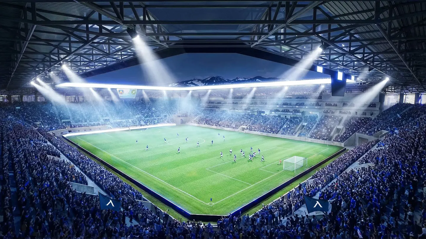 Левски и ИПА представиха концепцията за новия стадион „Георги Аспарухов“ / www.facebook.com/levskiofficial