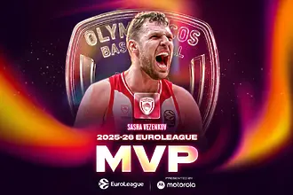 Везенков в историята! Отново е MVP на Евролигата