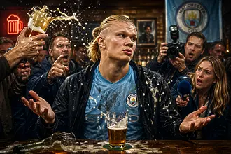 Ерлинг Холанд в центъра на бирен скандал