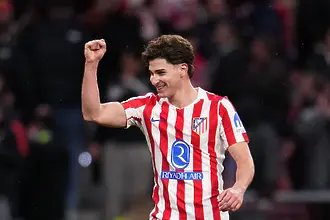 Хулиан Алварес се записа в историята на Атлетико Мадрид