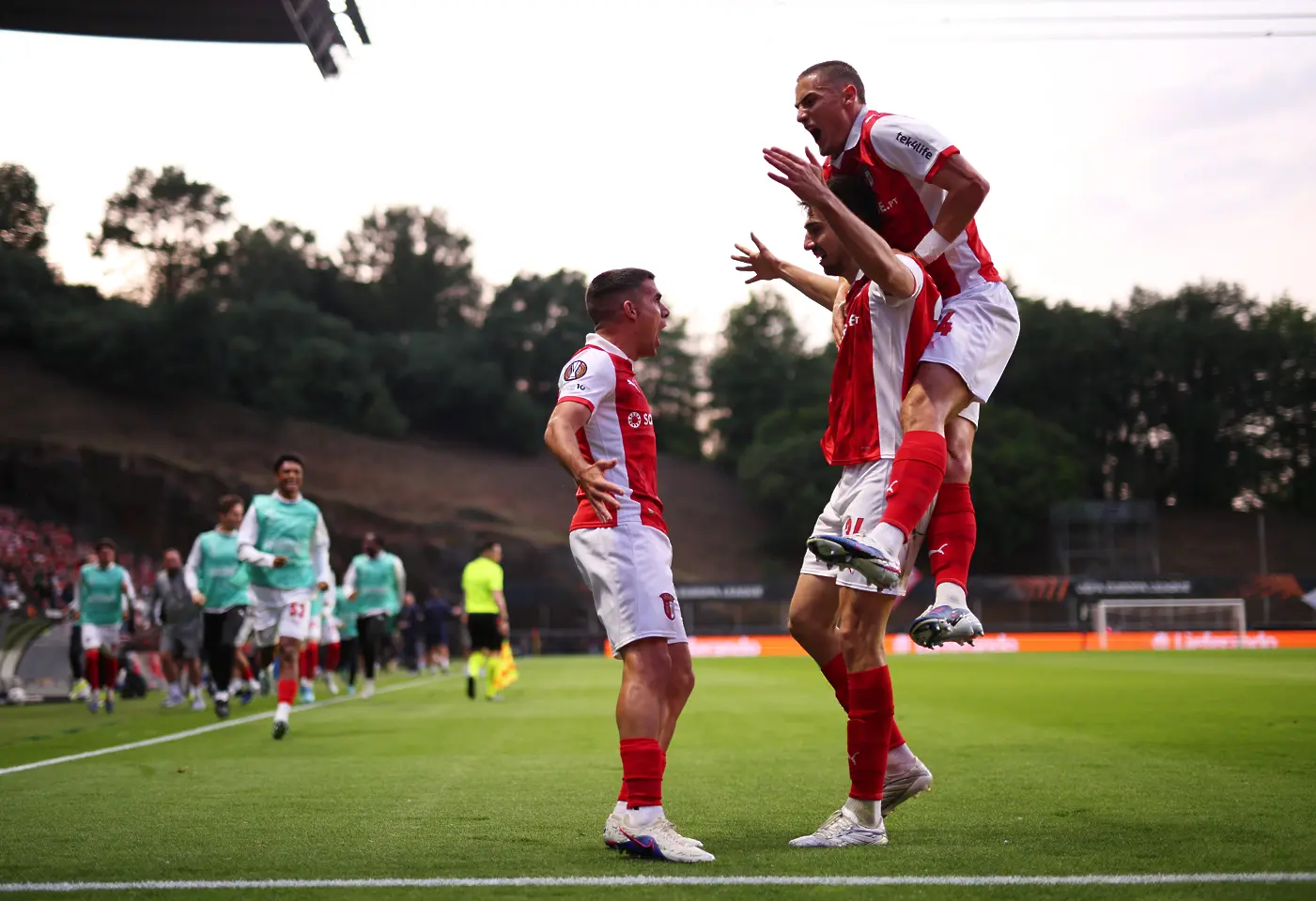 Брага взе аванс срещу Фрайбург / Getty Images