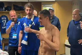 Капитанът на Левски: За първи път от последните 17 години играчите и целият отбор са на нивото на феновете (ВИДЕО)