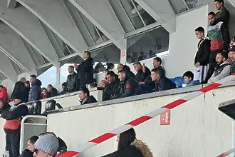 Тарторът на сектор „Г“ в компанията на директор на ЦСКА преди мача с Лудогорец