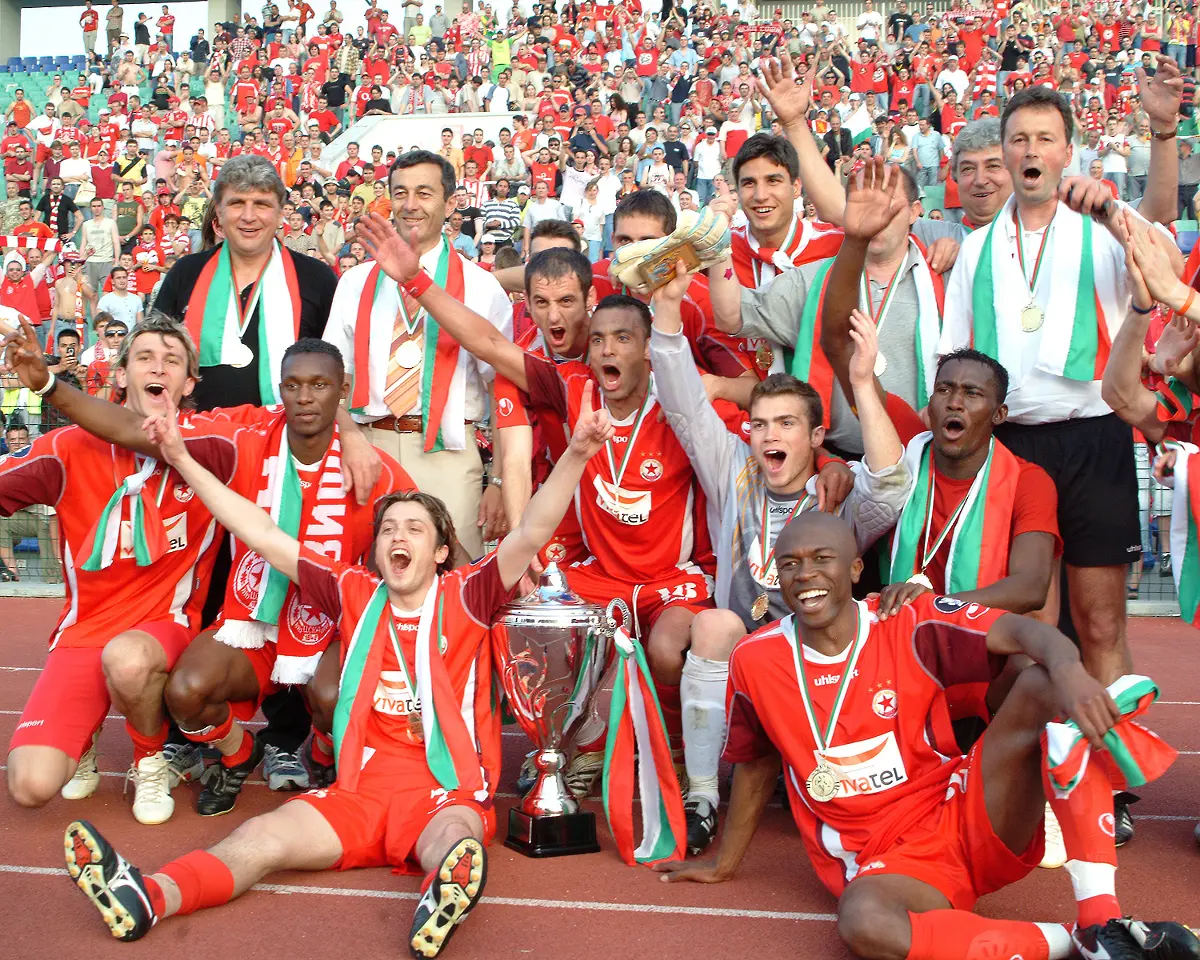 ЦСКА с Купата на България през 2006 г. / facebook.com/cskasofiaofficial