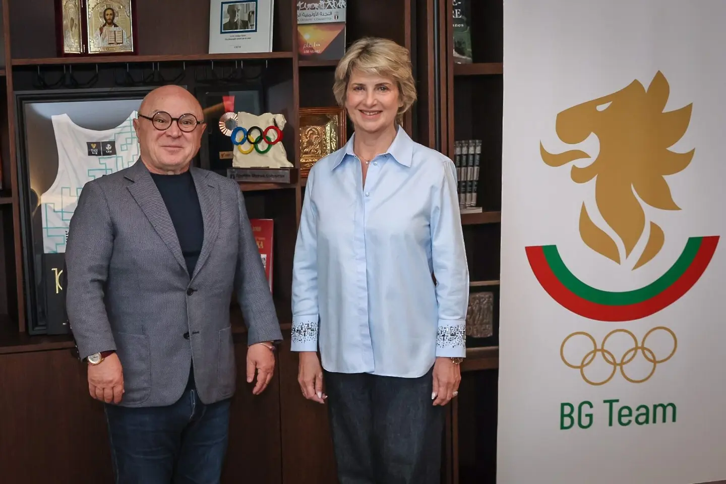 Румен Стоилов и Весела Лечева / bgolympic.org