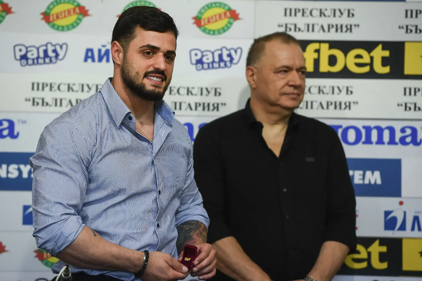 Карлос Насар и Николай Жейнов / startphoto.bg 