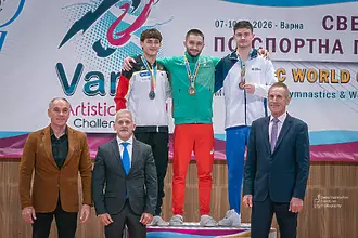 Българин стана шампион на кон с гривни на Световната купа по спортна гимнастика в Ташкент