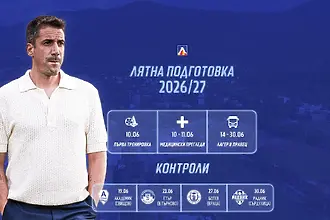 Левски обяви кога започва подготовка и с кои отбори ще играе контроли