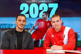 Валентин Антов ще играе в Серия А през следващия сезон