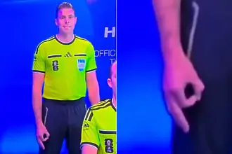 ФИФА се произнесе: Няма наказание за ВАР-a Шон Евънс след спорния жест