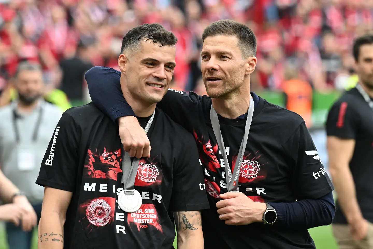 Гранит Джака, Чаби Алонсо / Getty Images