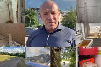 Министър Керязов на инспекция - разруха и автомобилен сервиз на спортна база (ВИДЕО)