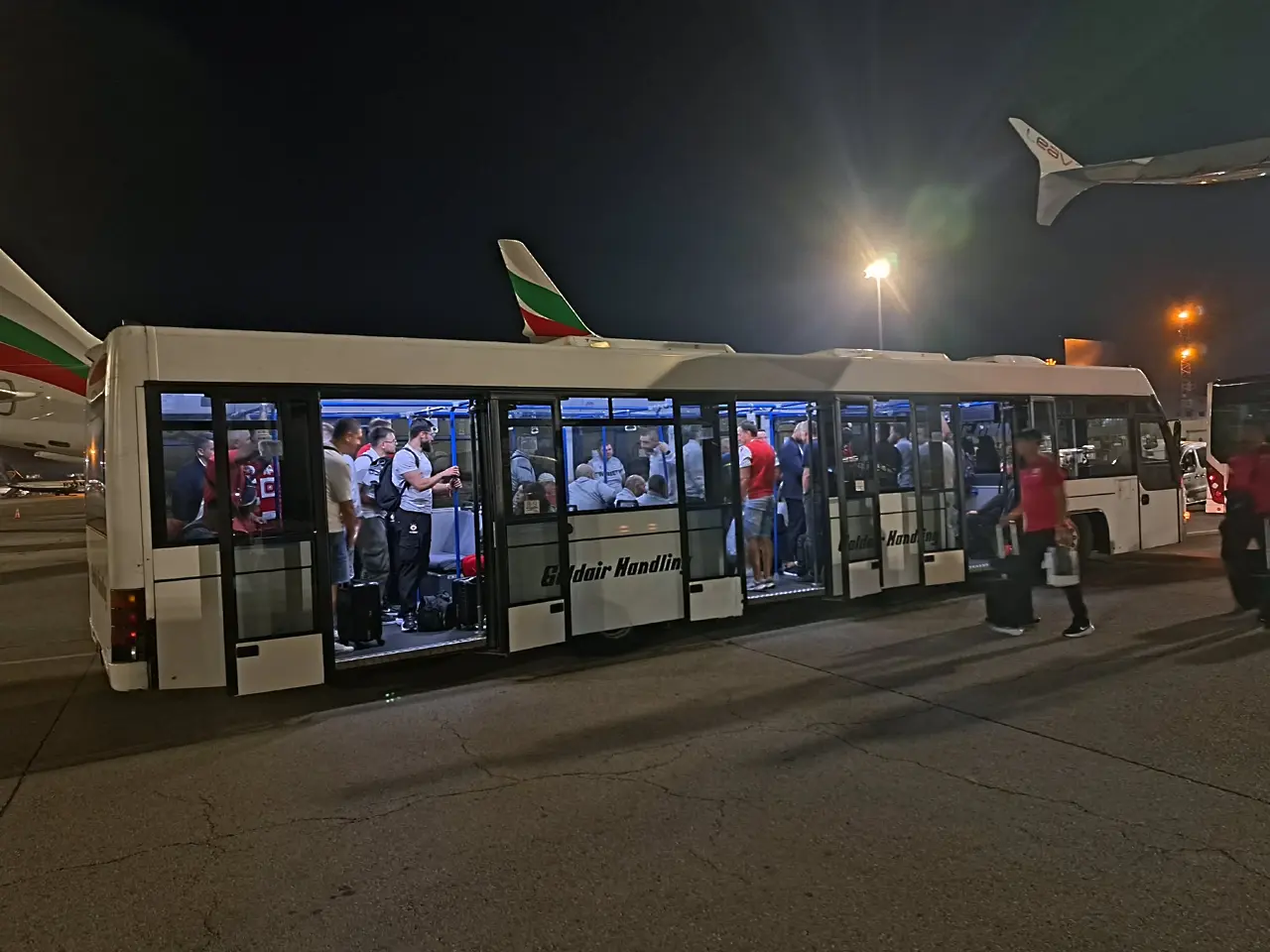 ЦСКА кацна в София / dsport.bg 