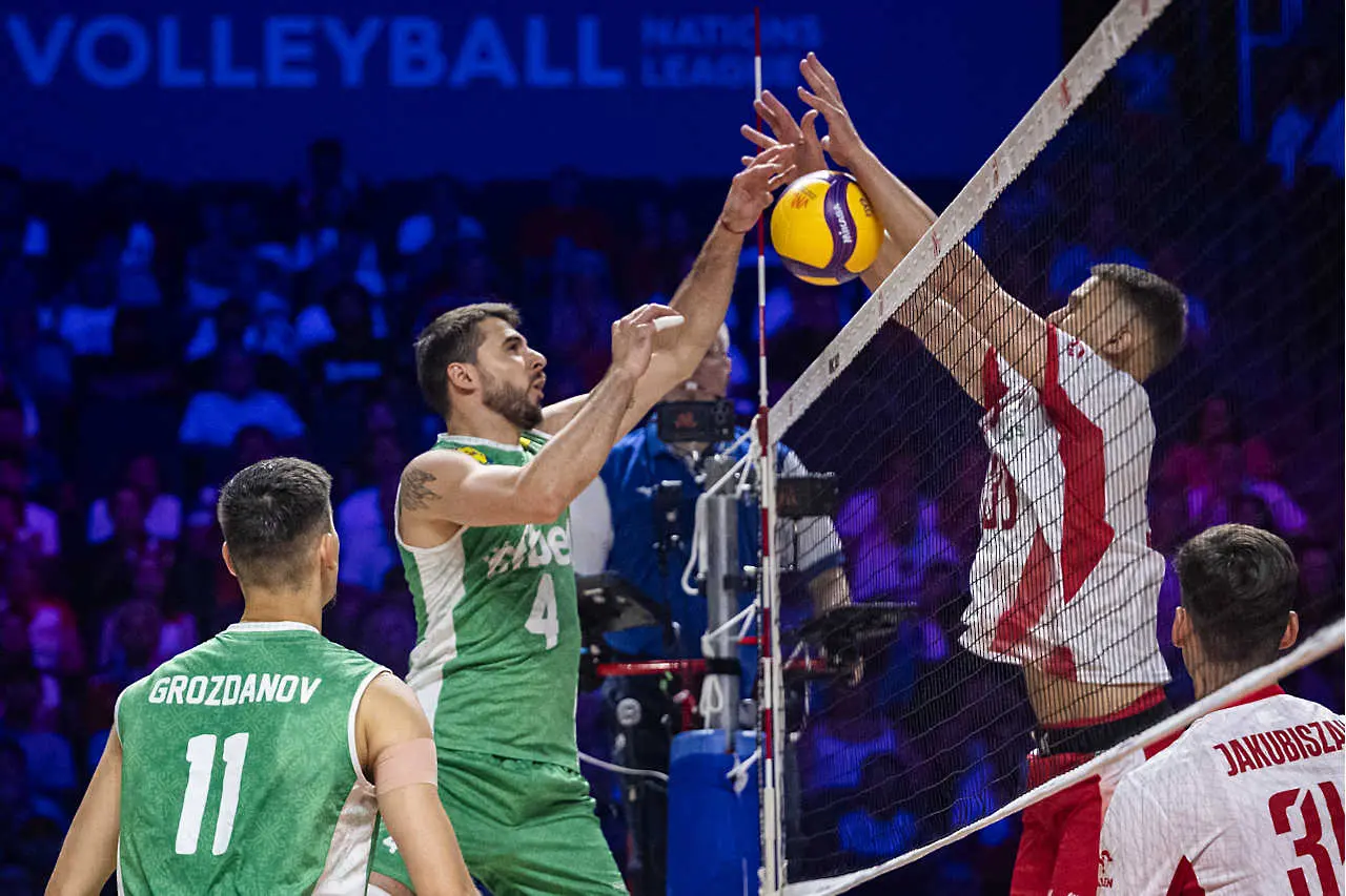 България - Полша, волейболна Лига на нациите / volleyballworld.com