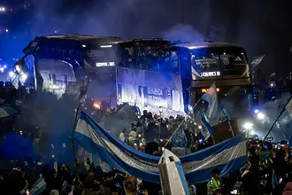 Шампионско посрещане за Аржентина