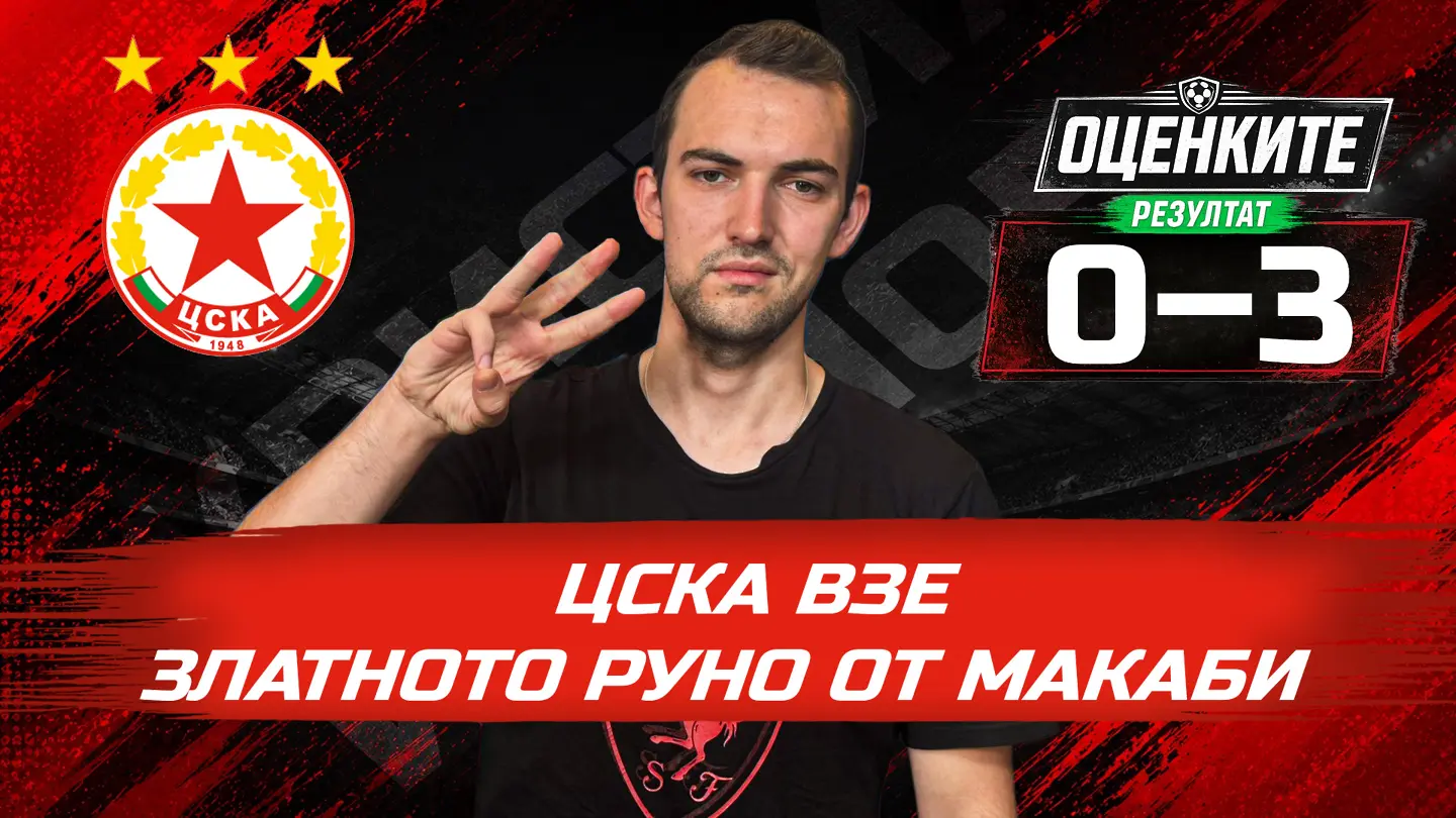 „Червените“ от 1 до 10: ЦСКА взе златното руно от Макаби (ВИДЕО)