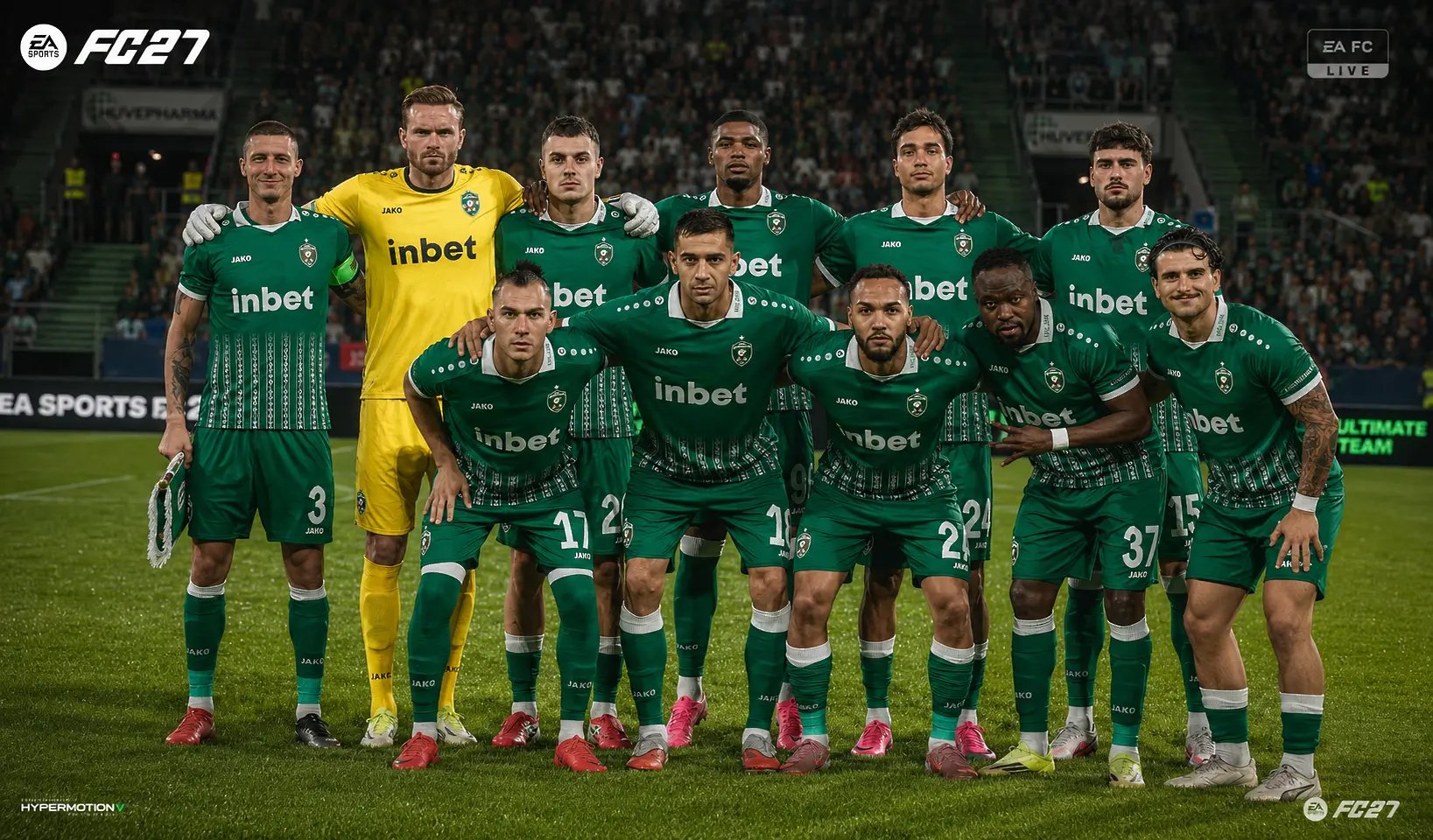 Лудогорец попадна в бета версията на EA FC27 / startphoto.bg, ChatGPT