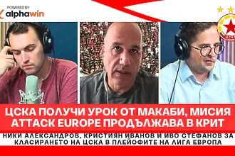 ЦСКА получи урок от Макаби, мисия ATTACK EUROPE продължава в Крит