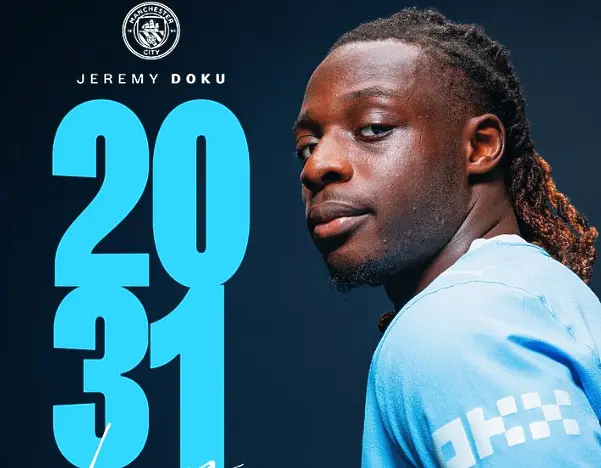 Жереми Доку / x.com/ManCity