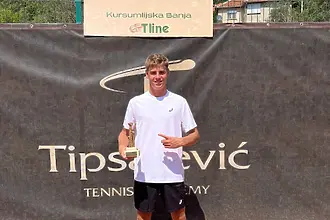 Димитър Кисимов с първа титла при мъжете от турнири на World Tennis Tour