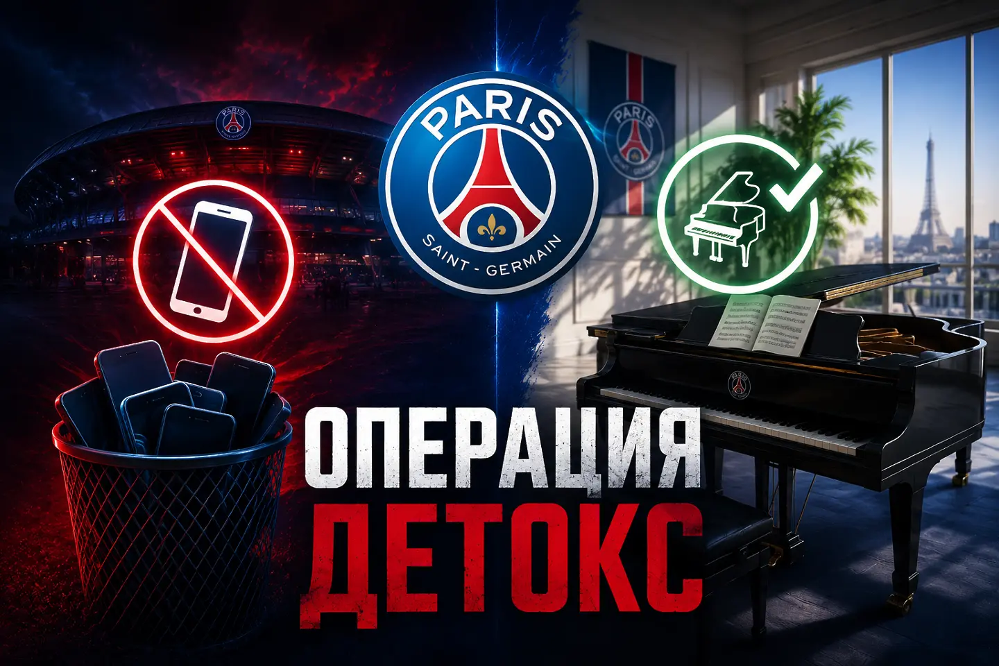 Пари Сен Жермен стартира Операция Детокс / ChatGPT