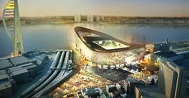 Проектът Портсмут Dockland Stadium / Facebook.com/Portsmouth