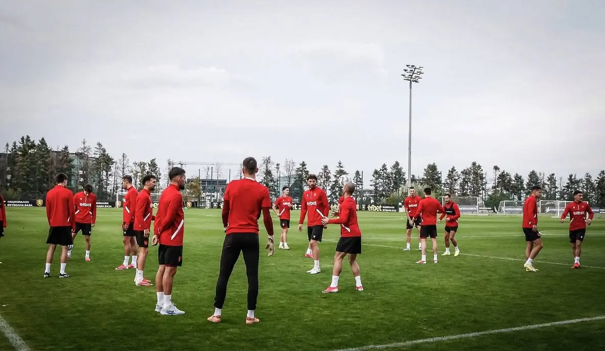Тренировка на България / facebook.com/BulgarianNationalTeam