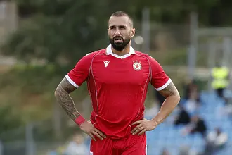Георги Йомов говори пред медиите след успеха на ЦСКА II с 1:0 срещу С...