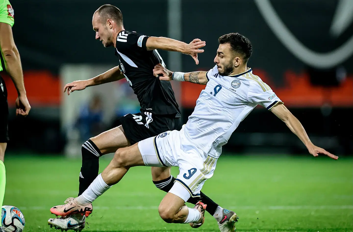 Йоанис Питас, Латвия - Кипър / Facebook.com/Cyprus Football Association 