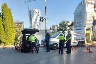 Владо Николов катастрофира в центъра на София
