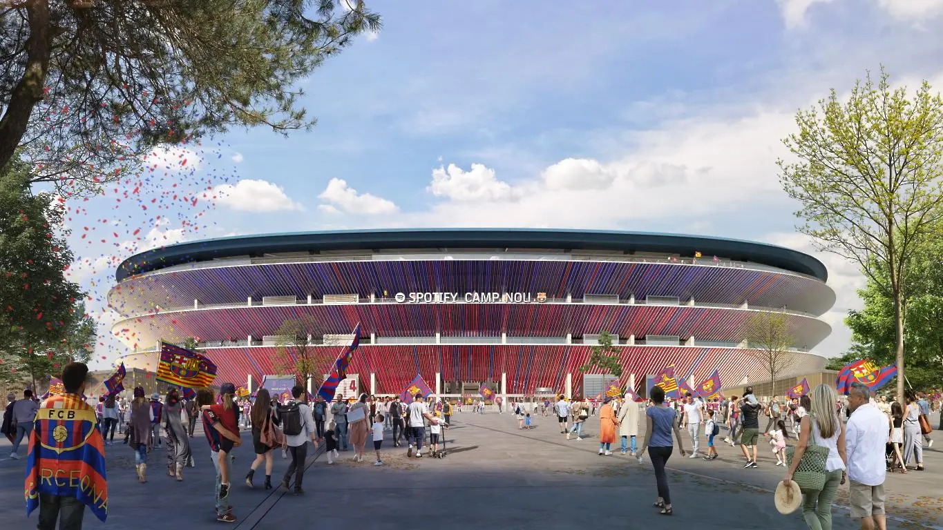 Spotify Камп Ноу / fcbarcelona.com