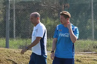 Напрежение между Де Бройне и Алегри след загубата на Наполи във Виляреал