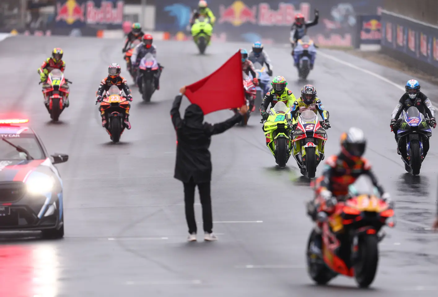 Дъжд отмени последното състезание от MotoGP на „Филип Айлънд“ / Getty Images